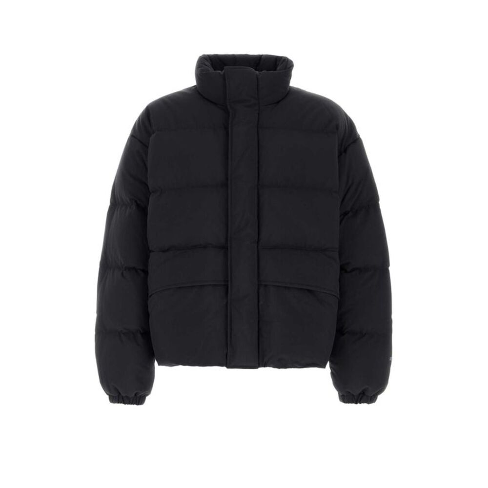 Jil Sander Men Midnight Blue Nylon Blend Down Jacket